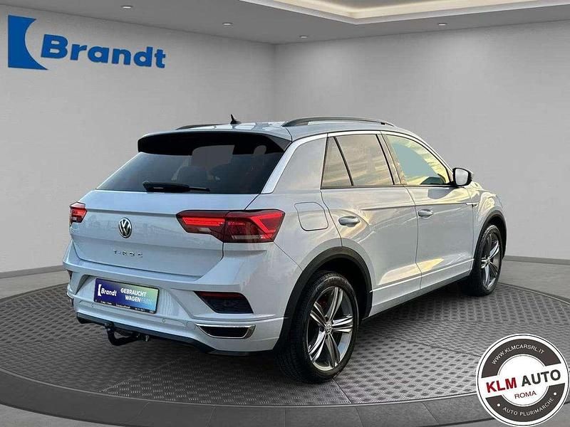 Usata VW T-Roc R-line 150 CV (110 kW) 2018 Bianco SUV