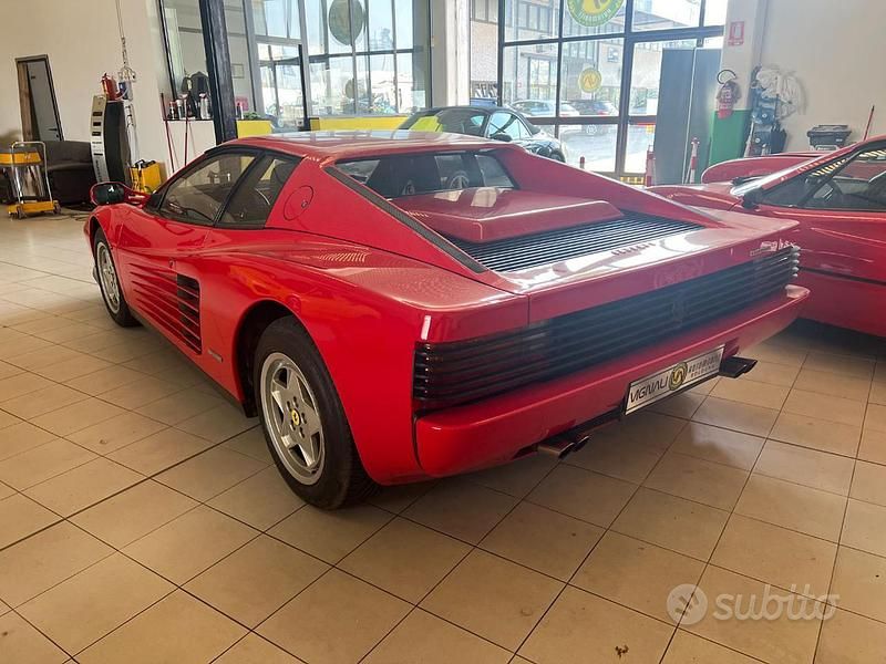 Usata Ferrari Testarossa 390 CV (286 kW) 1989 Rosso corsa ferrari Coupé