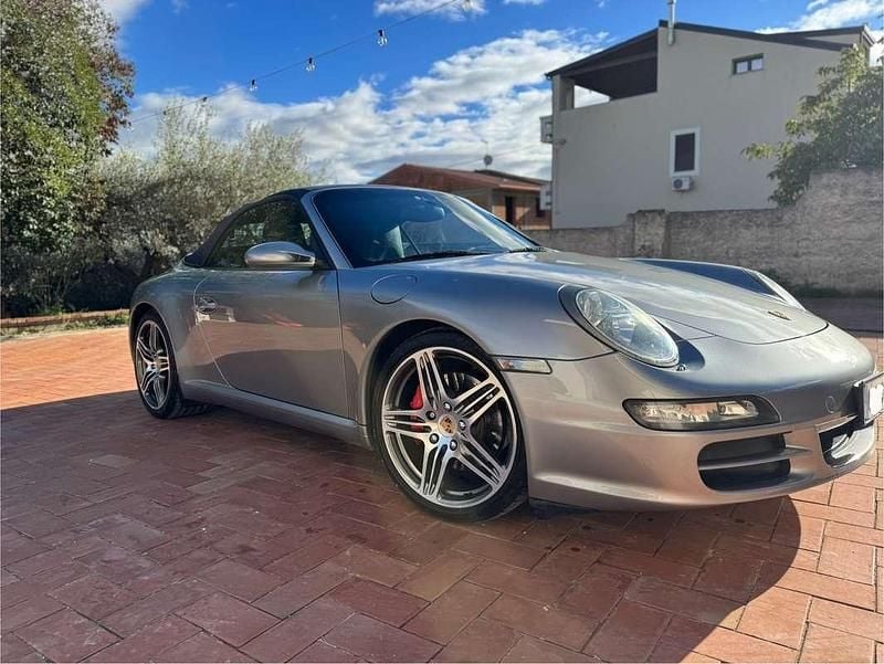 Usata Porsche 911 Carrera S Cabriolet 385 CV (283 kW) 2008 Grigio Cabrio