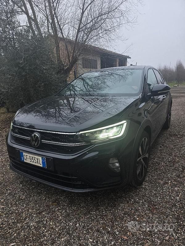 Usata VW Taigo R-line 150 CV (110 kW) 2022 Nero SUV