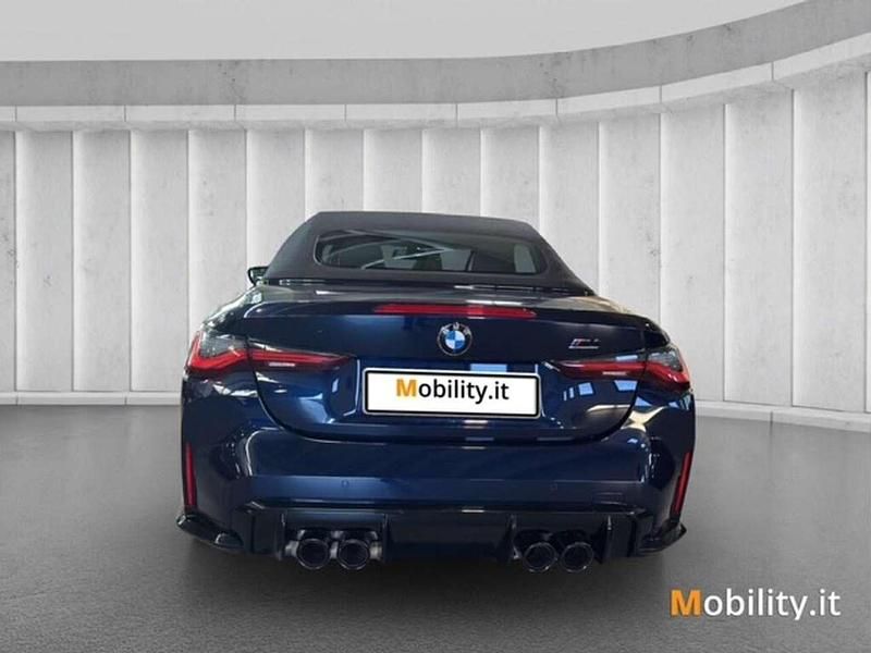 Usata BMW M4 Cabriolet Competition Edition 510 CV (375 kW) 2024 Tanzanite blue metallizzato Cabrio