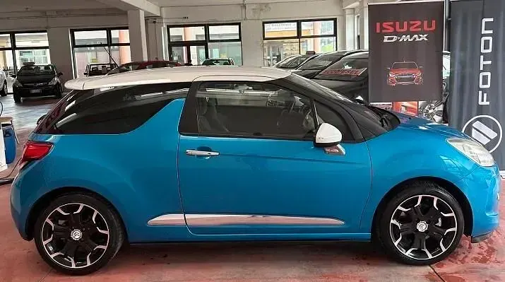 Usata Citroën DS3 Sport Chic 156 CV (114 kW) 2011 Blu Utilitaria