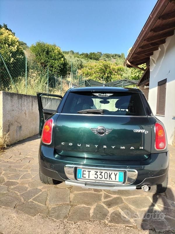 Usata Mini Cooper D Countryman 111 CV (81 kW) 2013 Verde SUV