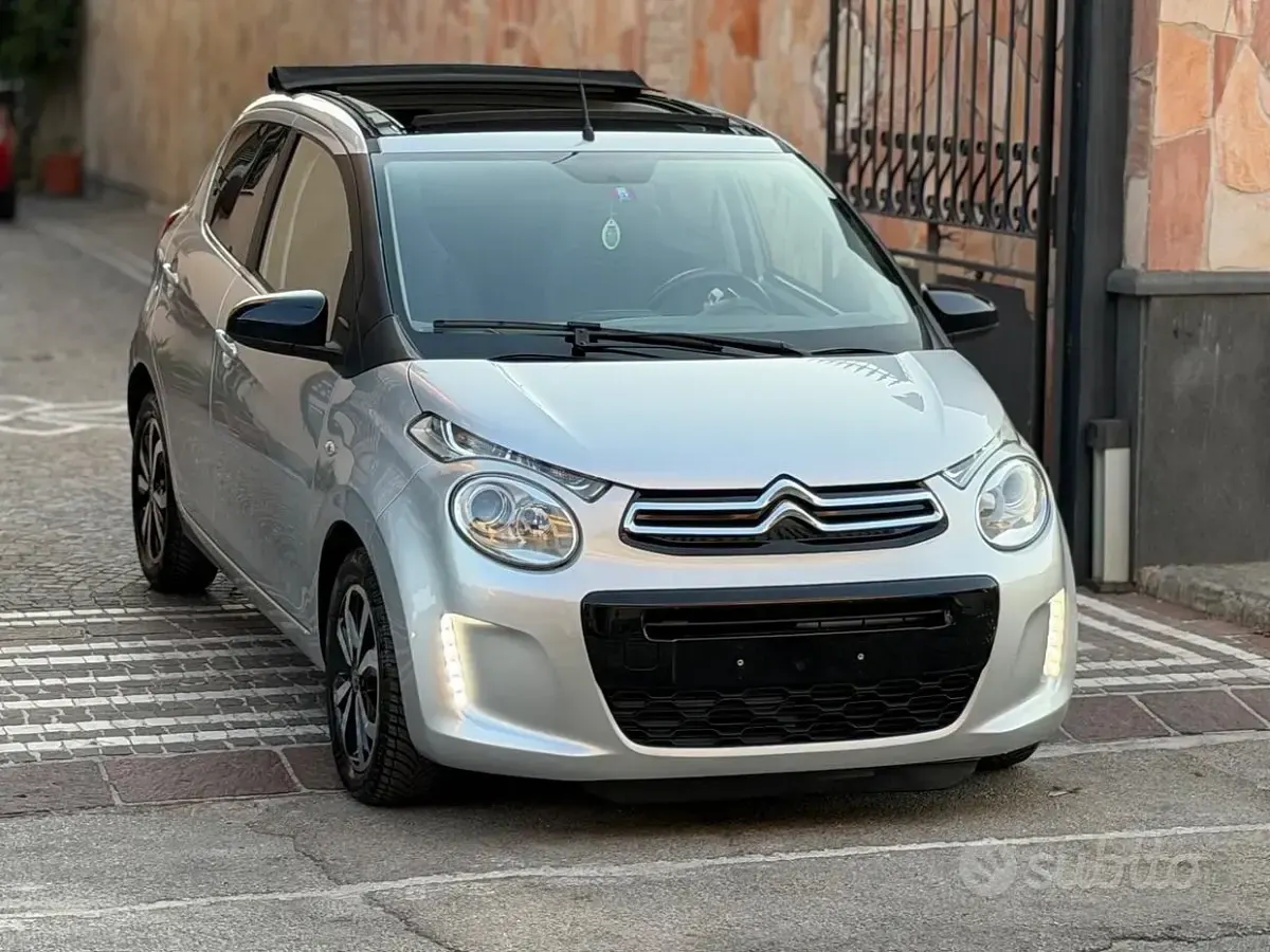 Usata Citroën C1 PureTech 82 CV (60 kW) 2016 Grigio Utilitaria