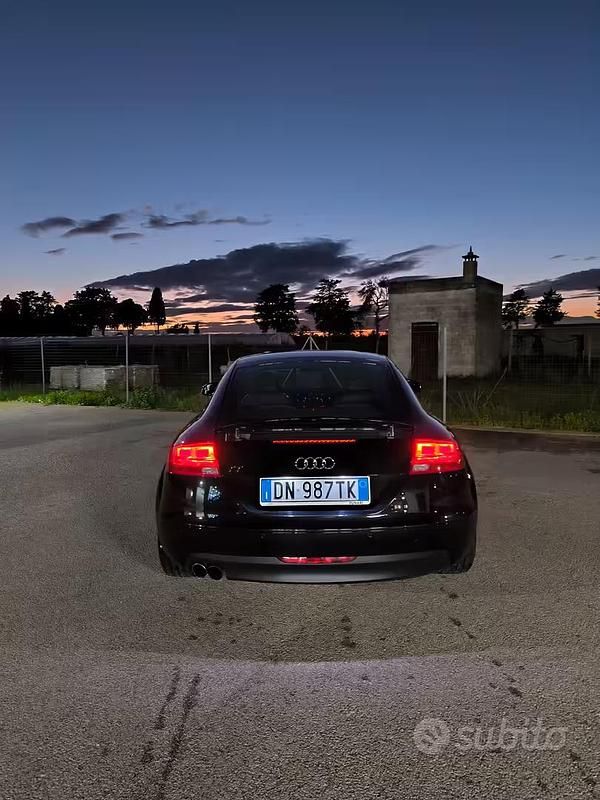 Usata Audi TT S-Line 200 CV (147 kW) 2008 Nero Coupé
