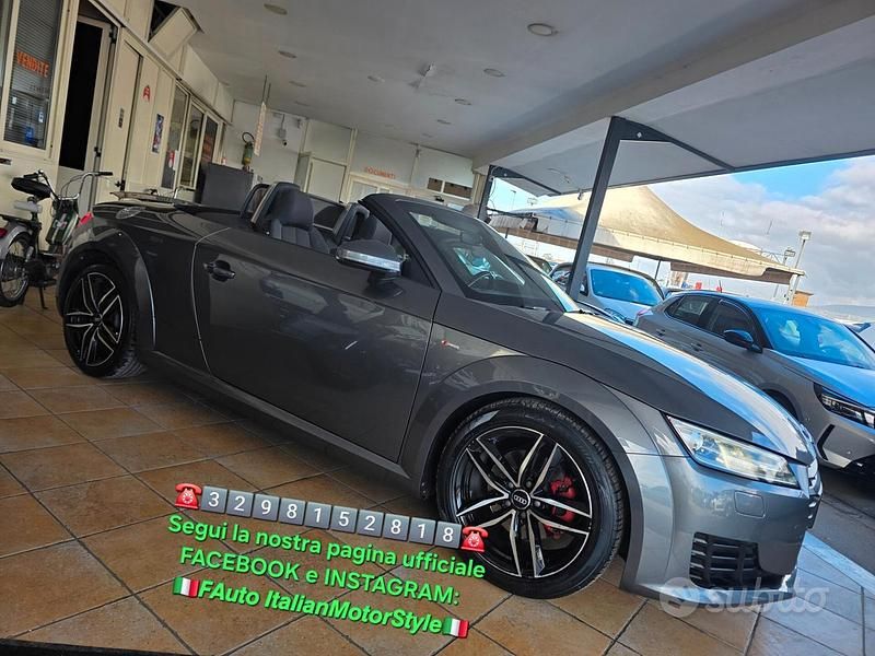 Usata Audi TT Roadster Design 184 CV (135 kW) 2017 Grigio Cabrio