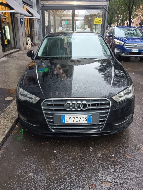 Usata Audi A3 116 CV (85 kW) 2015 Nero Berlina