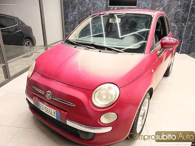 Usata Fiat 500 Lounge 75 CV (55 kW) 2010 Rosso Utilitaria