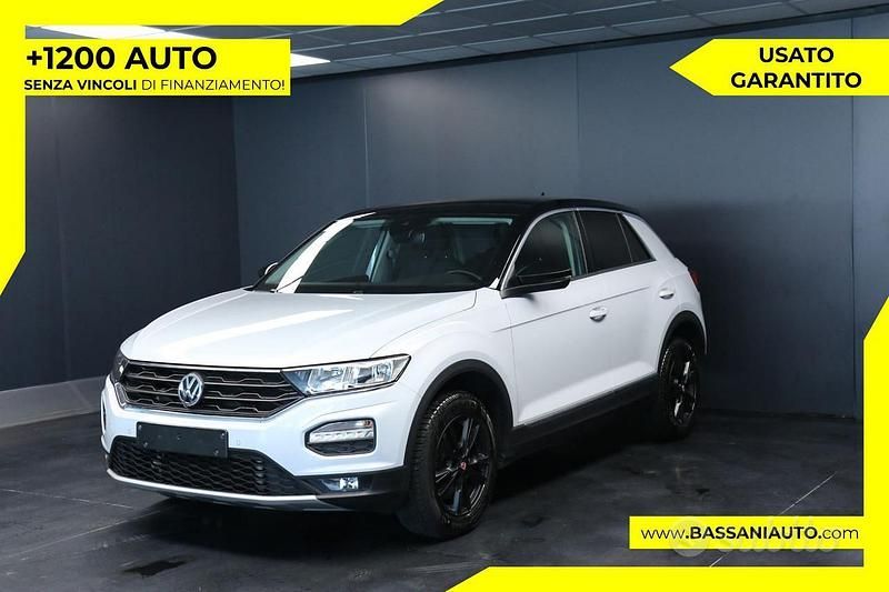 Usata VW T-Roc Style 150 CV (110 kW) 2019 Bianco SUV