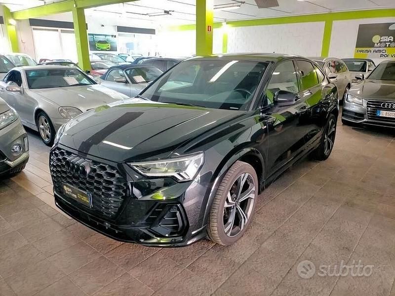 Nero Usata 2023 Audi Q3 Sportback S-Line SUV | 39.990 € (Cara) - Immagine 1/4