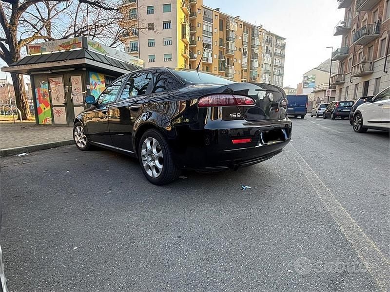 Usata Alfa Romeo 159 120 CV (88 kW) 2007 Nero Berlina
