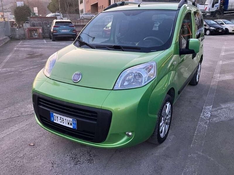 Usata Fiat Qubo Dynamic 77 CV (56 kW) 2010 Verde metallizzato Monovolume