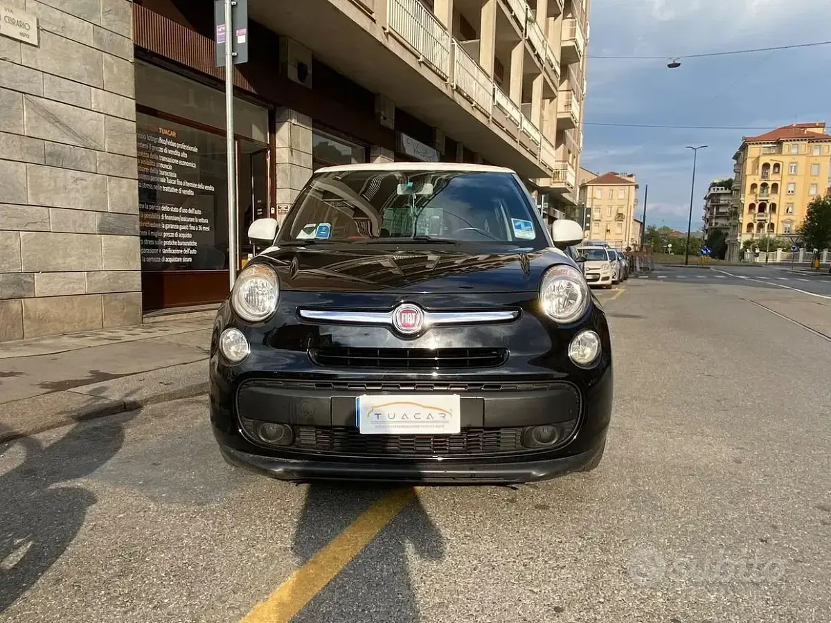 Usata Fiat 500L Pop Star 84 CV (61 kW) 2015 Nero Monovolume