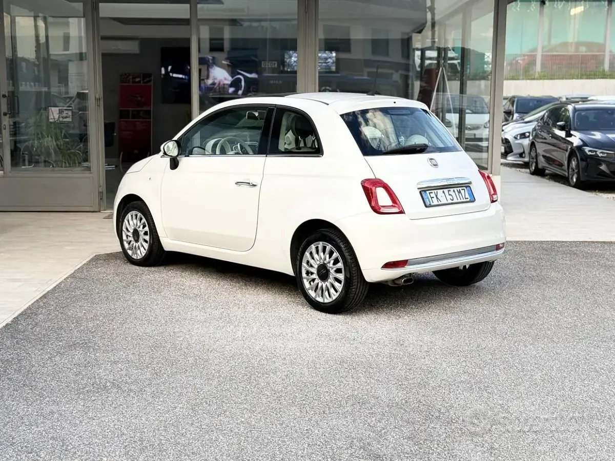 Usata Fiat 500 69 CV (50 kW) 2017 Bianco Berlina