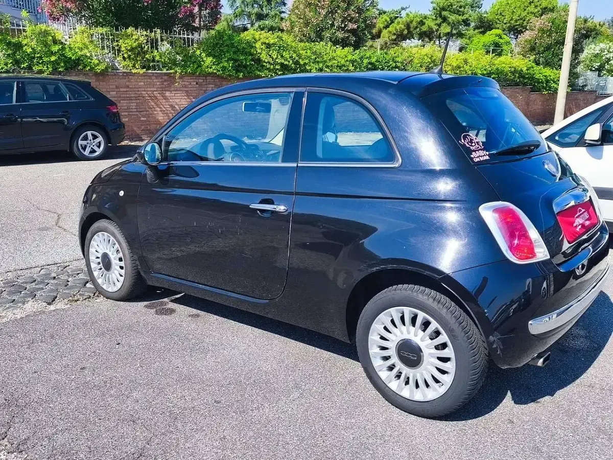 Usata Fiat 500 Lounge 69 CV (50 kW) 2014 Nero Utilitaria