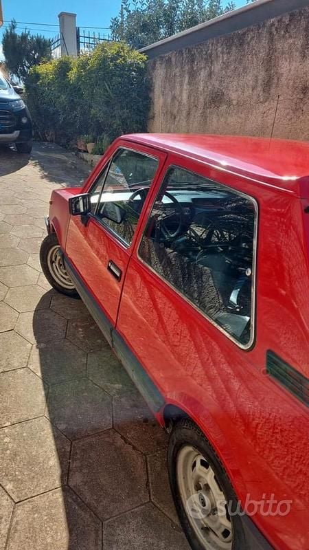 Usata Innocenti Mini 1981 Rosso Utilitaria