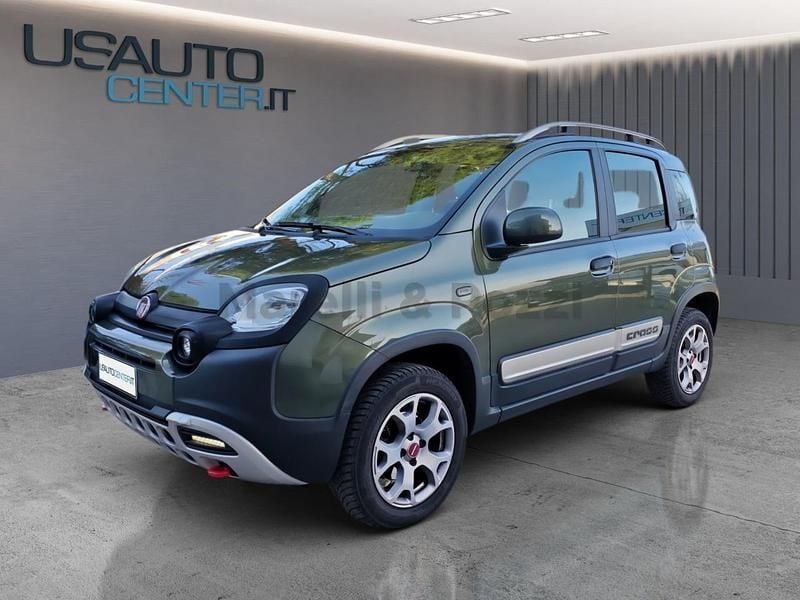 Usata Fiat Panda Cross Cross 90 CV (66 kW) 2016 Verde Utilitaria