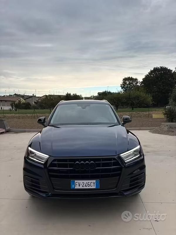 Usata Audi Q5 S-line plus 190 CV (139 kW) 2019 Blu SUV