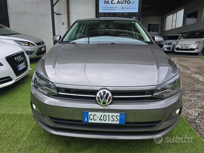 Usata VW Polo Highline 95 CV (69 kW) 2020 Grigio Utilitaria