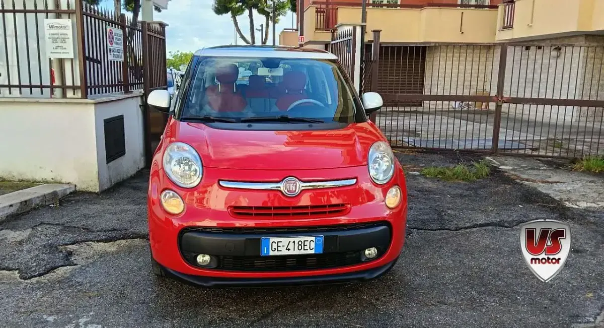 Usata Fiat 500L Lounge 105 CV (77 kW) 2013 Rosso Monovolume