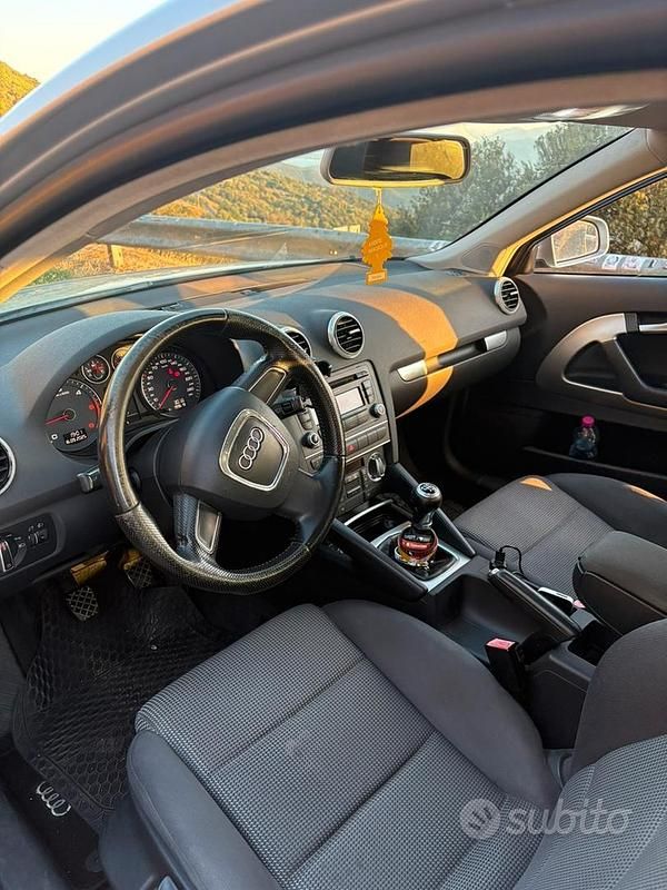 Usata Audi A3 170 CV (125 kW) 2011 Grigio Utilitaria