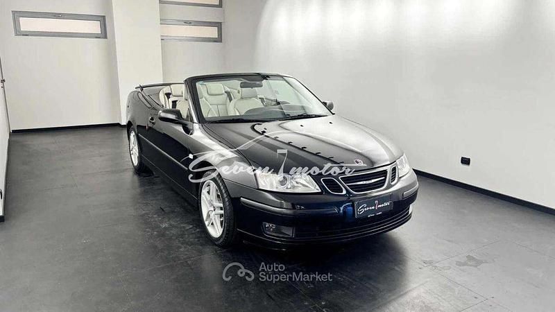 Usata Saab 9-3 Cabriolet Vector 150 CV (110 kW) 2006 Nero Cabrio