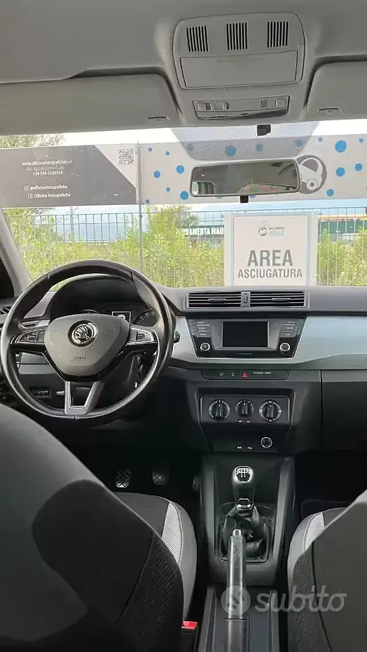 Usata Skoda Fabia 90 CV (66 kW) 2015 Marrone Station wagon