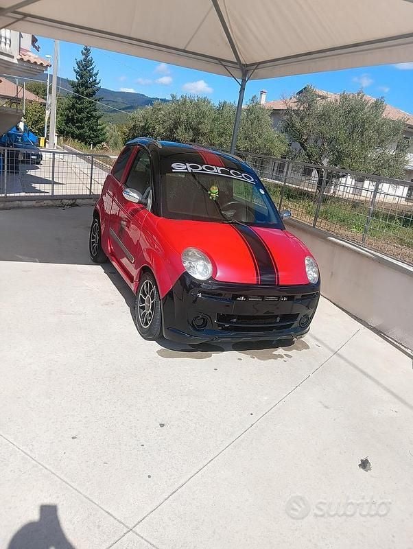 Usata Microcar M.Go 2015 Rosso Utilitaria