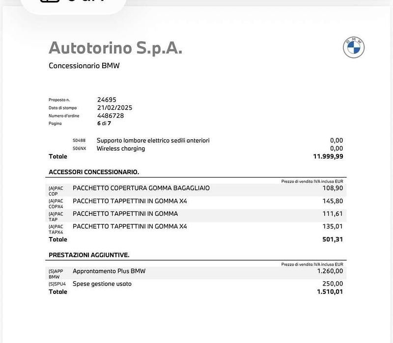 Usata BMW 440 Cabriolet M Sport 374 CV (275 kW) 2024 Cabrio