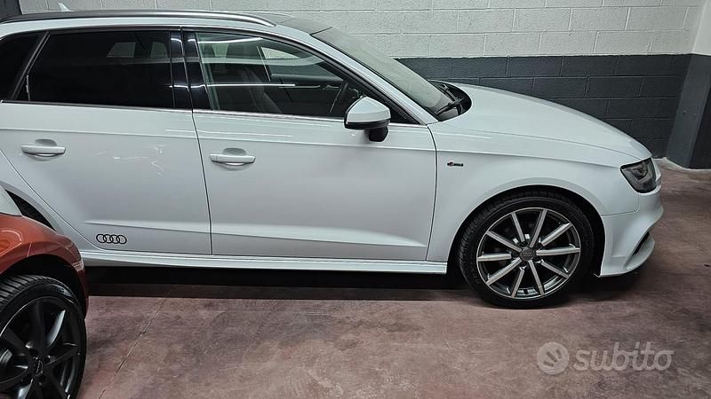 Usata Audi A3 S-Line 116 CV (85 kW) 2017 Bianco Berlina