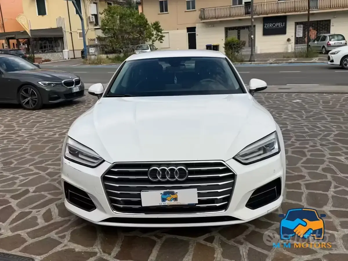 Usata Audi A5 Sportback Sport 150 CV (110 kW) 2017 Grigio Utilitaria