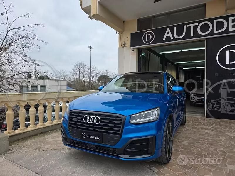 Usata Audi Q2 S-Line 190 CV (139 kW) 2018 Blu SUV
