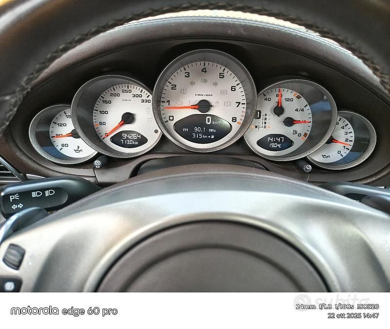 Usata Porsche 911 Carrera Cabriolet 2009 Blu Cabrio