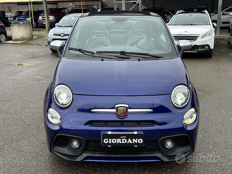 Usata Abarth 595 Turismo 165 CV (121 kW) 2016 Blu Cabrio