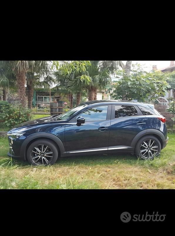 Usata Mazda CX-3 Exceed 105 CV (77 kW) 2017 Blu SUV