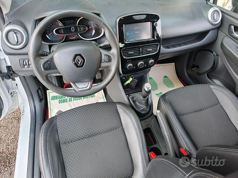 Usata Renault Clio IV 73 CV (53 kW) 2018 Bianco Berlina