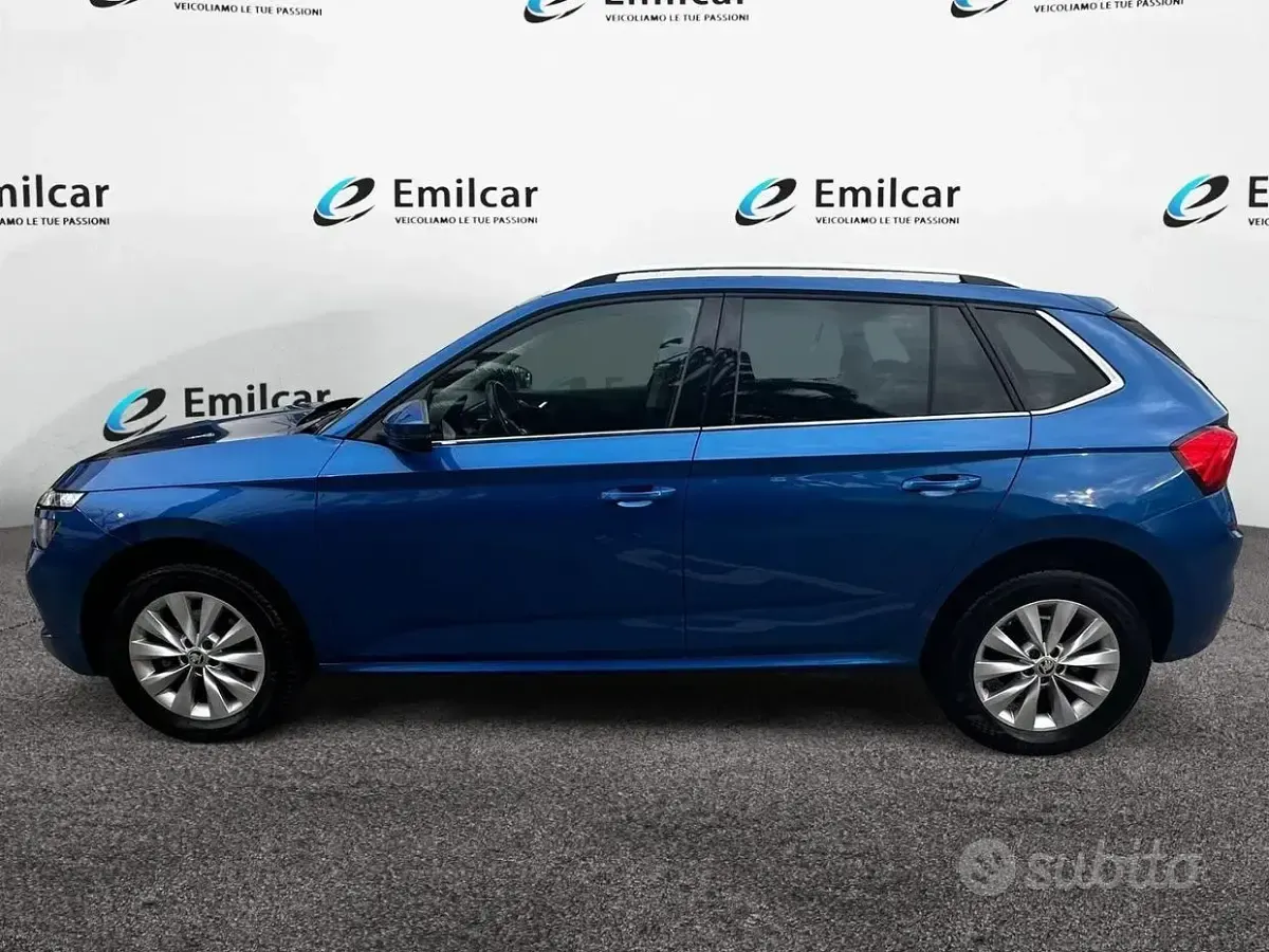Brugt Skoda Kamiq Ambition 90 HK (66 kW) 2022 Blå SUV