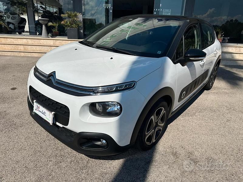 Usata Citroën C3 Shine 75 CV (55 kW) 2018 Bianco Utilitaria