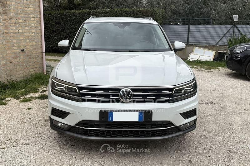 Usata VW Tiguan Advance 190 CV (139 kW) 2018 Bianco SUV