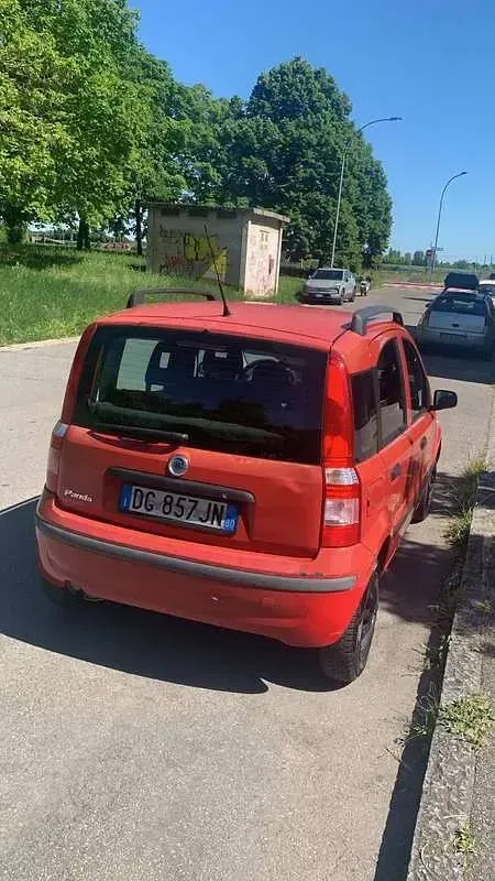 Usata Fiat Panda Dynamic 60 CV (44 kW) 2007 Rosso Utilitaria