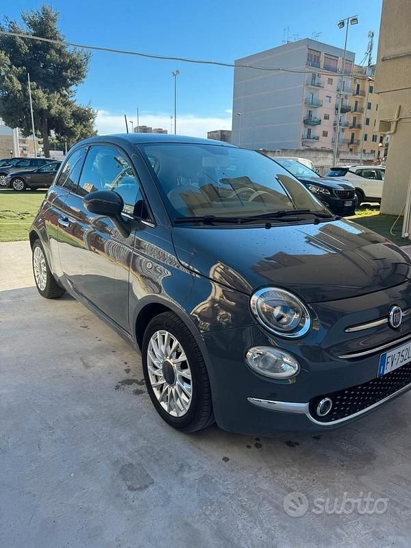 Occasion Fiat 500 Lounge 69 ch (50 kW) 2019 Gris Berline