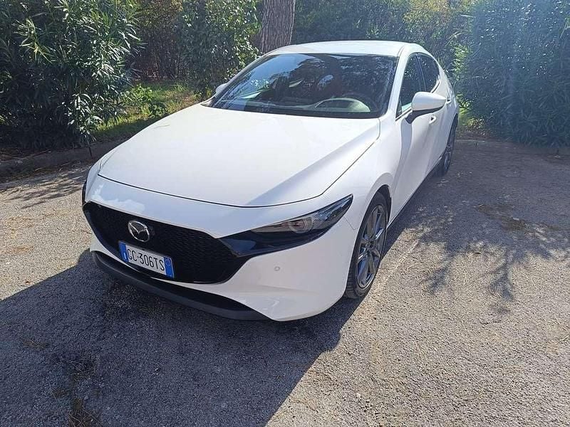 Usata Mazda 3 Exceed 179 CV (131 kW) 2020 Bianco Berlina