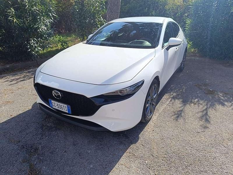Usata Mazda 3 Exceed 179 CV (131 kW) 2020 Bianco Berlina