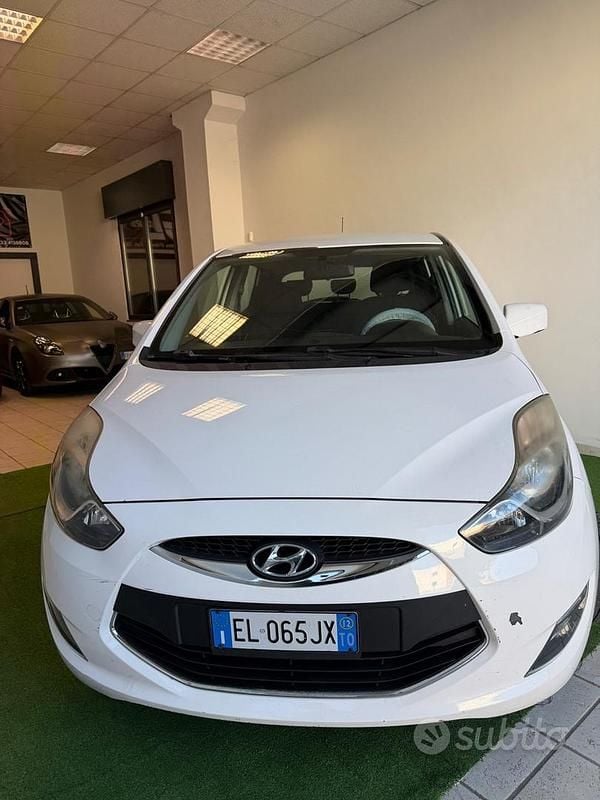Usata Hyundai ix20 Style 90 CV (66 kW) 2012 Bianco Utilitaria