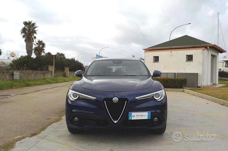 Usata Alfa Romeo Stelvio 190 CV (139 kW) 2020 Blu SUV