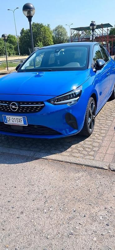 Usata Opel Corsa Elegance 75 CV (55 kW) 2021 Blu Utilitaria