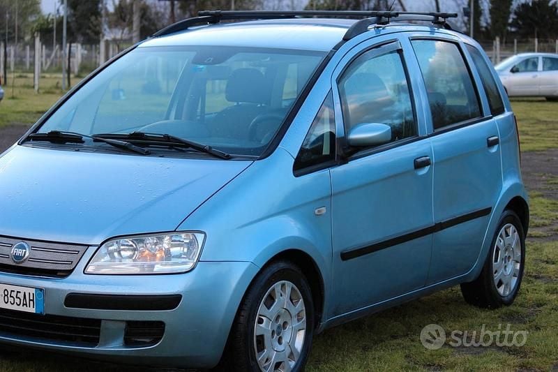Usata Fiat Idea 70 CV (51 kW) 2007 Blu Monovolume