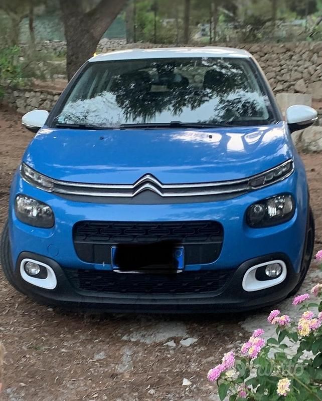 Usata Citroën C3 Shine 75 CV (55 kW) 2017 Blu Berlina