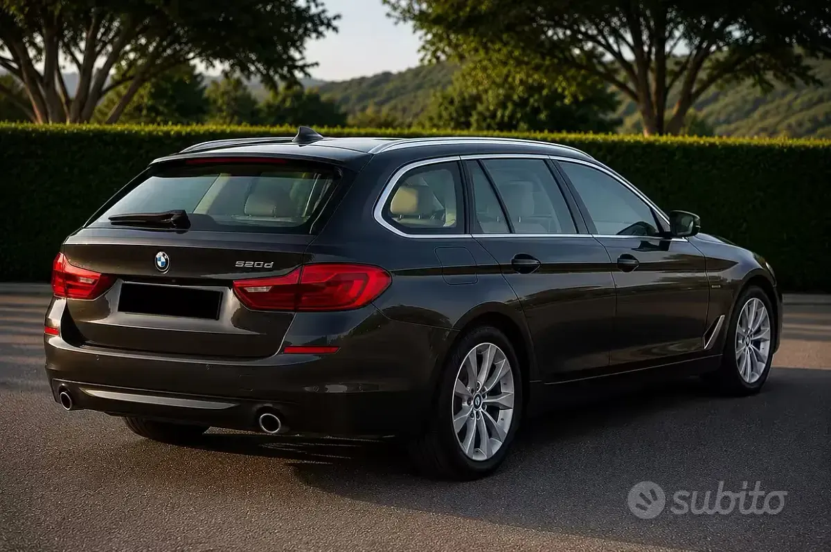 Usata BMW 520 Luxury Line 190 CV (139 kW) 2019 Nero Station wagon