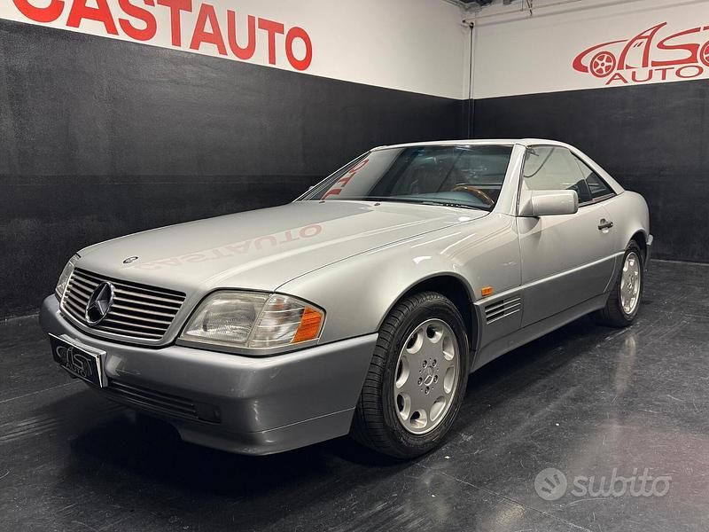 Usata Mercedes SL280 193 CV (141 kW) 1995 Grigio Cabrio